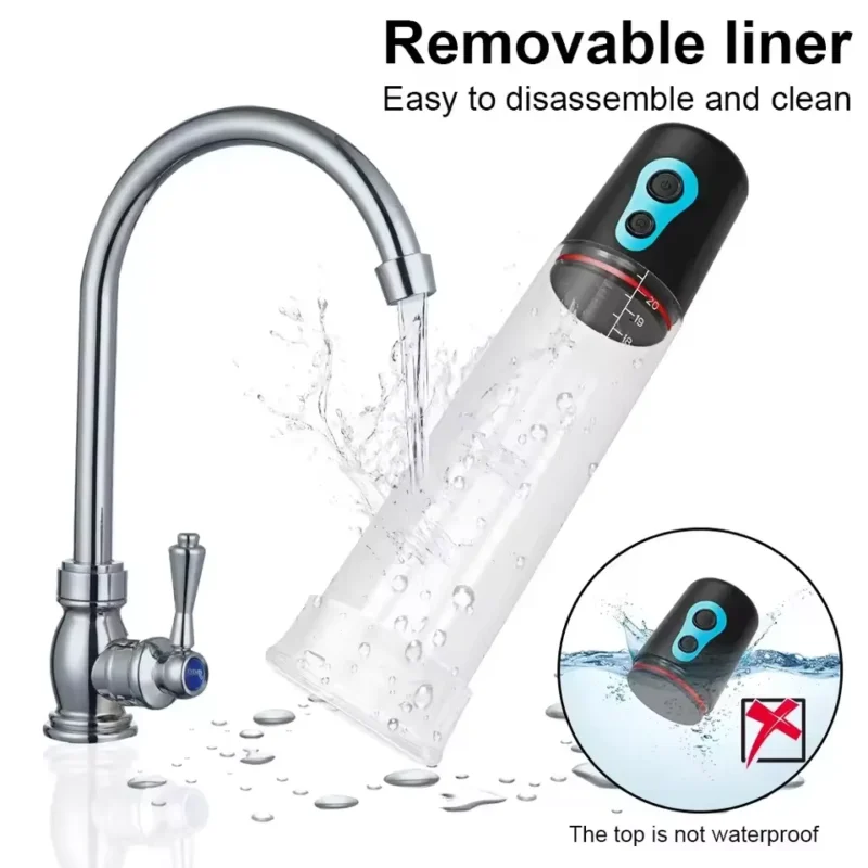 Electric Penis Pump Penis Enlargement Sex Toys for Men