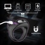 Penis Ring - Vibrating Cock Ring with 10 Vibrating Frequencies - Image 6