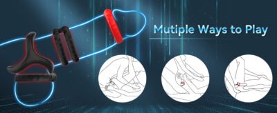 Multiple Ways To Play for 10 PCS silicone cock ring set