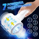 Seven thrusting modes of automatic male masturbator