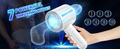 Seven powerful thrusting modes of automatic male masturbator