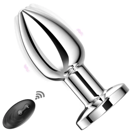 Wireless remote control vibrating anal plug in UAE