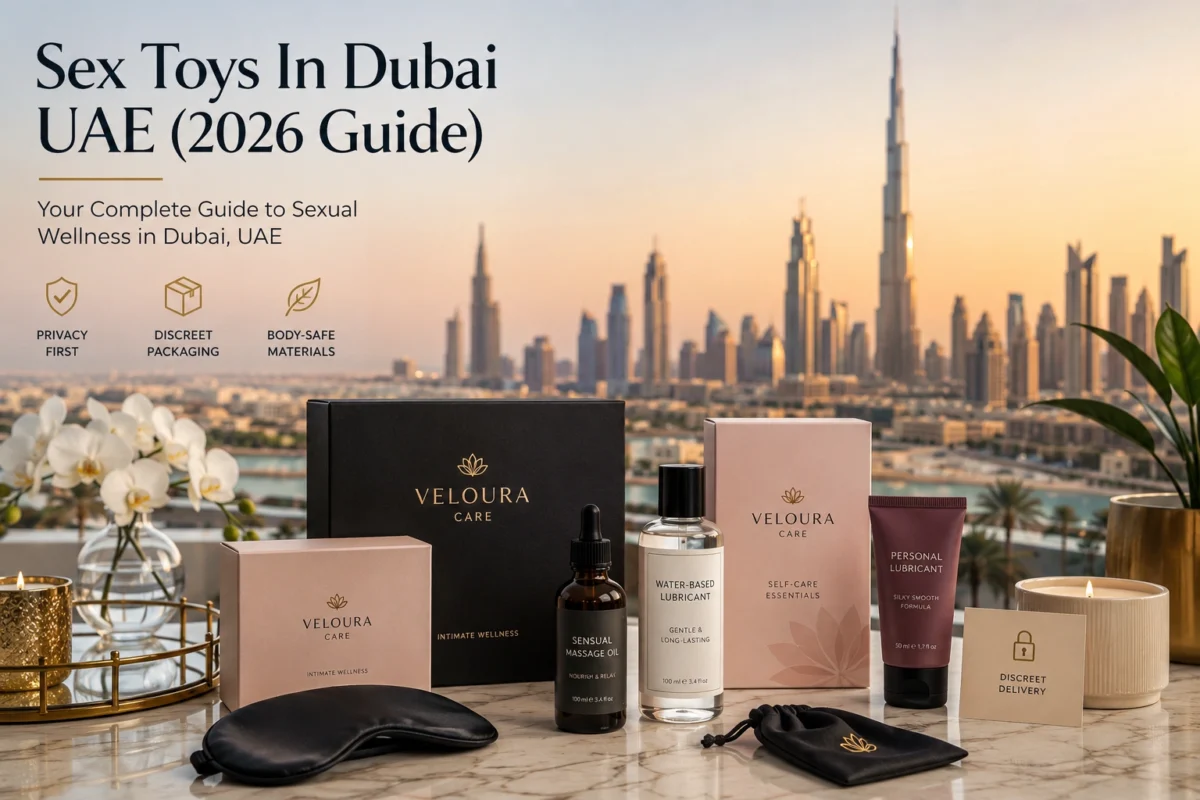 Sex toys in Dubai UAE featuring products for men women couples and wellness essentials