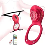 Wearable Rose Remote Control Clitoral Vibrator