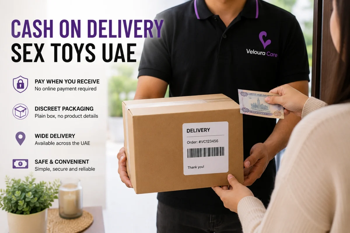 Cash on delivery service for intimate wellness products in the UAE
