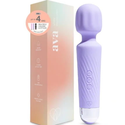 Purple classic wand vibrator for women in UAE