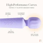 Classic Wand Vibrator for Women – Purple - Image 3