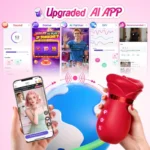 5-in-1 Clitoral Sucking & Licking Vibrator with APP Control - Image 5