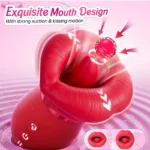 5-in-1 Clitoral Sucking & Licking Vibrator with APP Control - Image 3