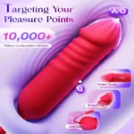 Rose Thrusting Vibrator – Triple Stimulation for Women - Image 3
